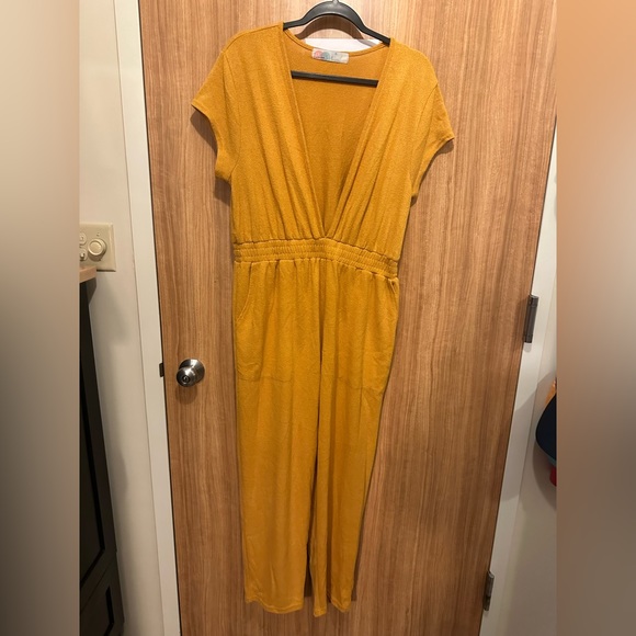 Free People Beach Rita Terry Knit Jumpsuit Size Large - Picture 5 of 9